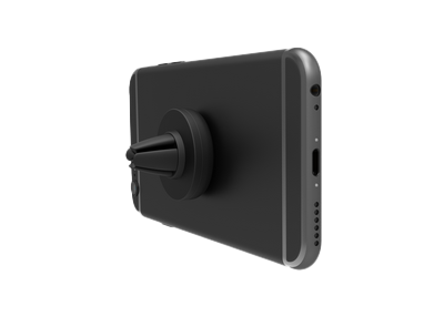 Support aimanté pour grille d'aération